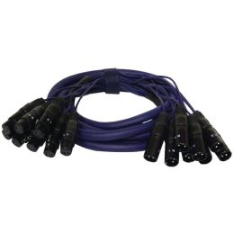 Pyle Pro(R) PPSN811 8-Channel Snake Cable, 10ft