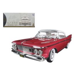 1961 Chrysler Imperial Crown Plum 1/18 Diecast Model Car by Road Signature