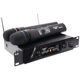 Pyle Pro(R) PDWM2600 Dual UHF Wireless Microphone System