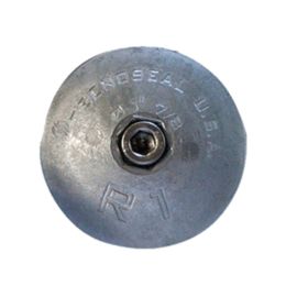 Tecnoseal R1 Rudder Anode - Zinc - 1-7/8 Diameter