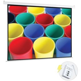 Pyle(R) PRJELMT106 Motorized Projector Screen (100)