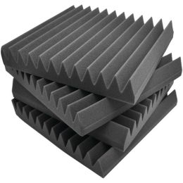 Pyle Pro(R) PSI1612 12 x 12 Studio Soundproofing Recording-Foam Wall Tiles, 12-ct