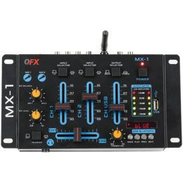 QFX(R) MX-1 3-Channel MX-1 Professional Mixer