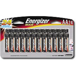 Energizer E91BP-24 MAX AA Batteries - 24-Pack