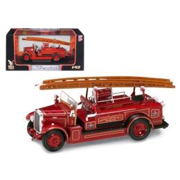 1934 Leyland FK-1 Fire Engine Red 1/43 Diecast Car Model by Road Signature
