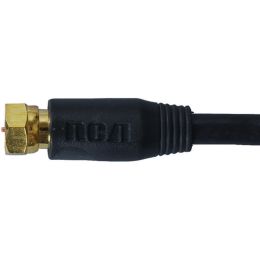 RCA(R) VH612R RG6 Coaxial Cable (12ft; Black)